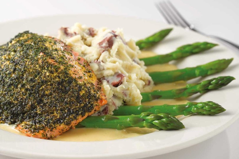 Herb Crusted Filet of Salmon