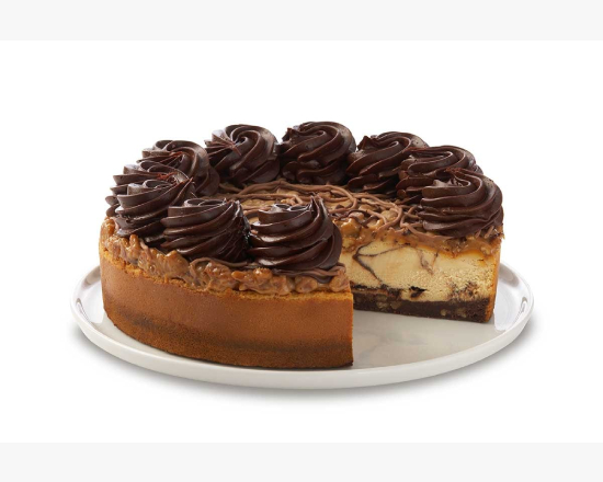 10 Inch Caramel Pecan Turtle Cheesecake