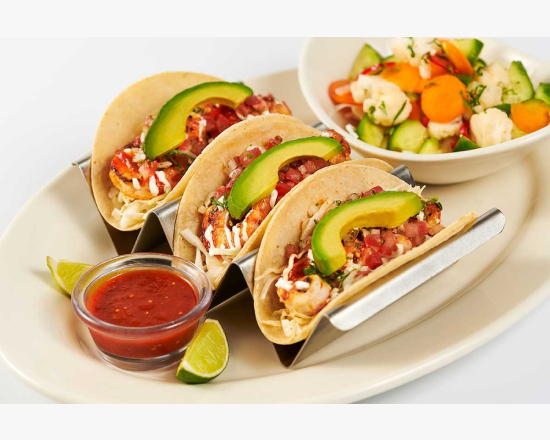 SkinnyLicious® Shrimp Soft Tacos