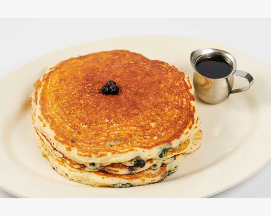 Buttermilk Pancakes with Blueberries