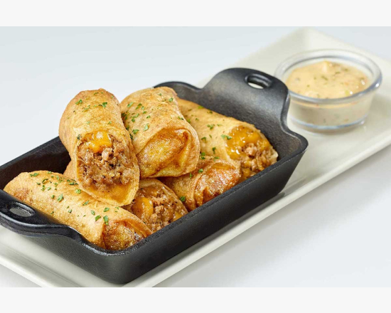 Cheeseburger Spring Rolls