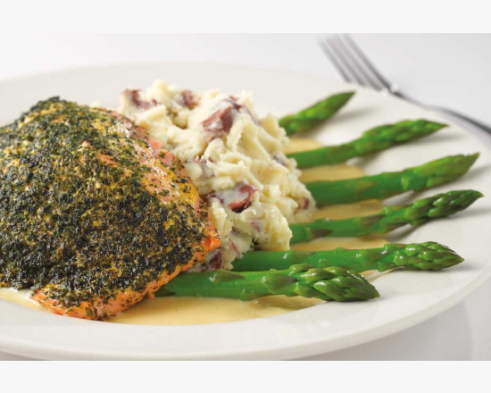 Herb Crusted Filet of Salmon 