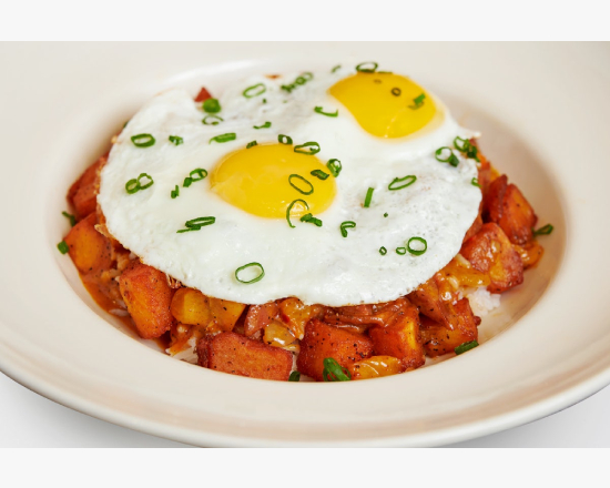 Jambalaya Hash & Eggs