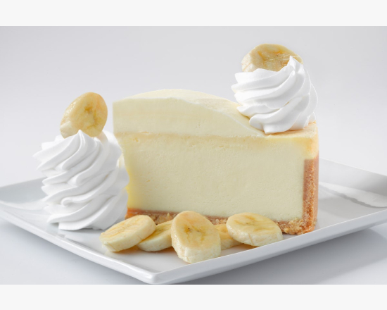 Fresh Banana Cream Cheesecake