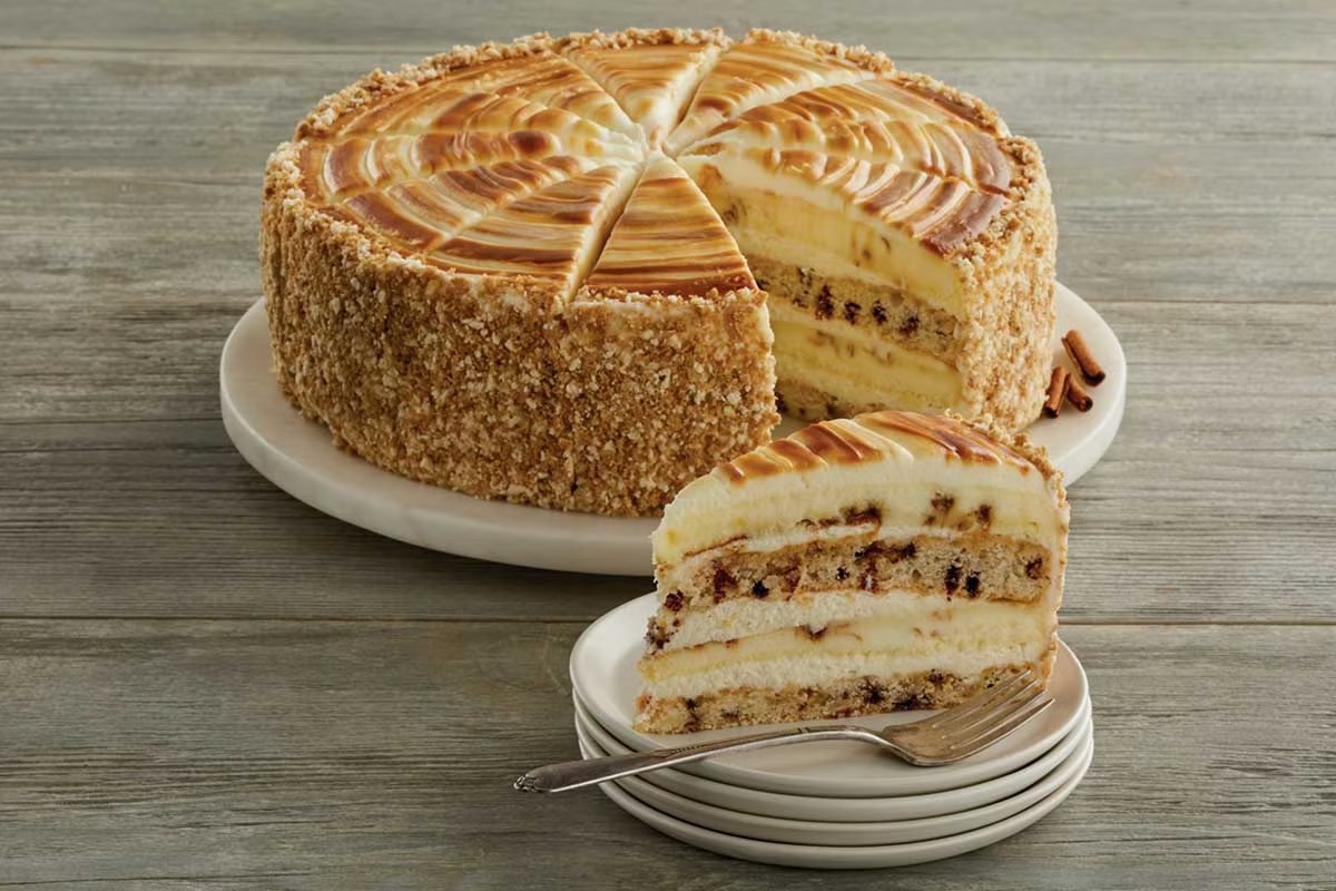 10 Inch Cinnabon® Cinnamon Swirl Cheesecake