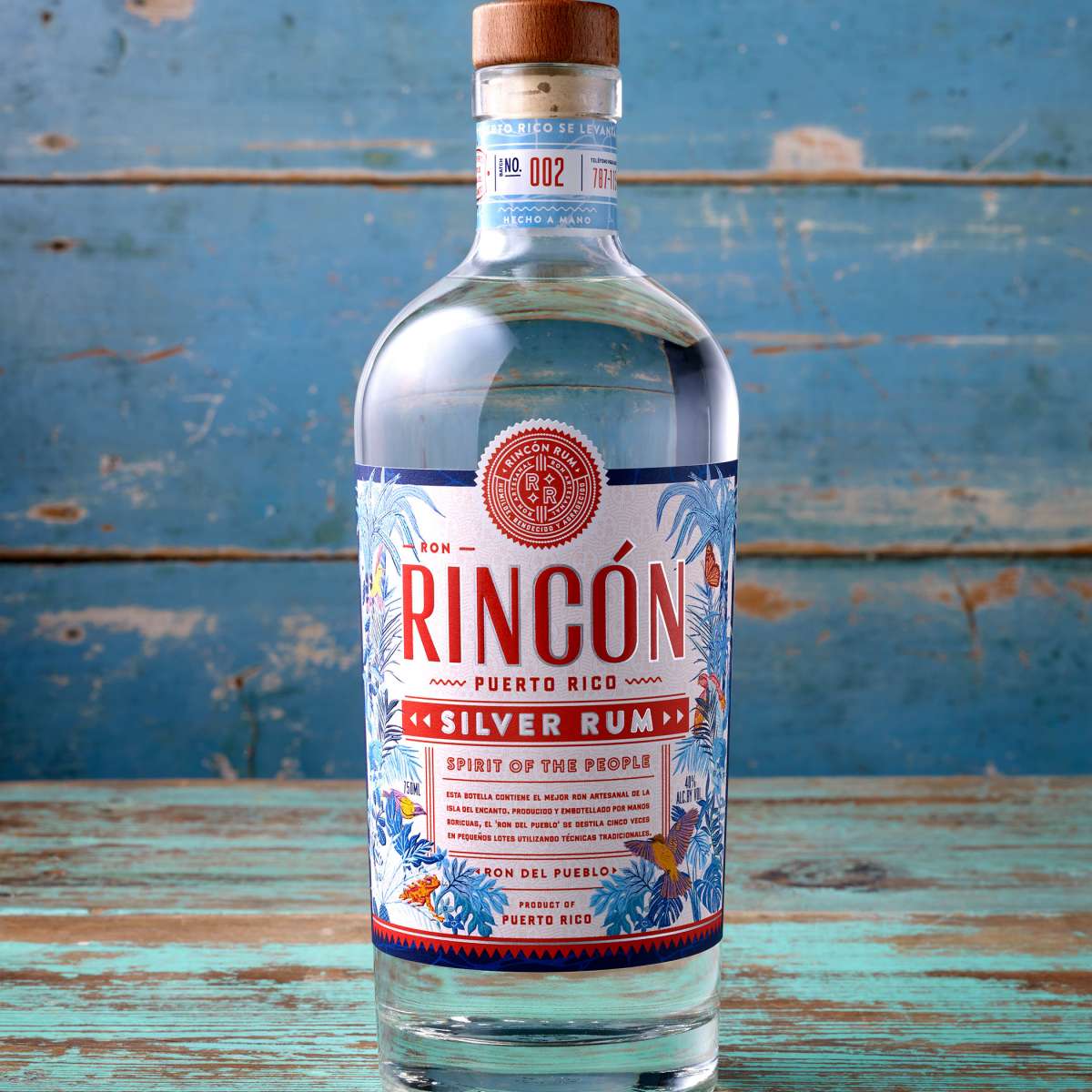 Rincón Rum 750ml.