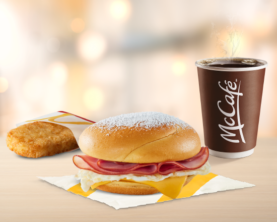 McCombo Mallorca con Jamón, Queso y Huevo