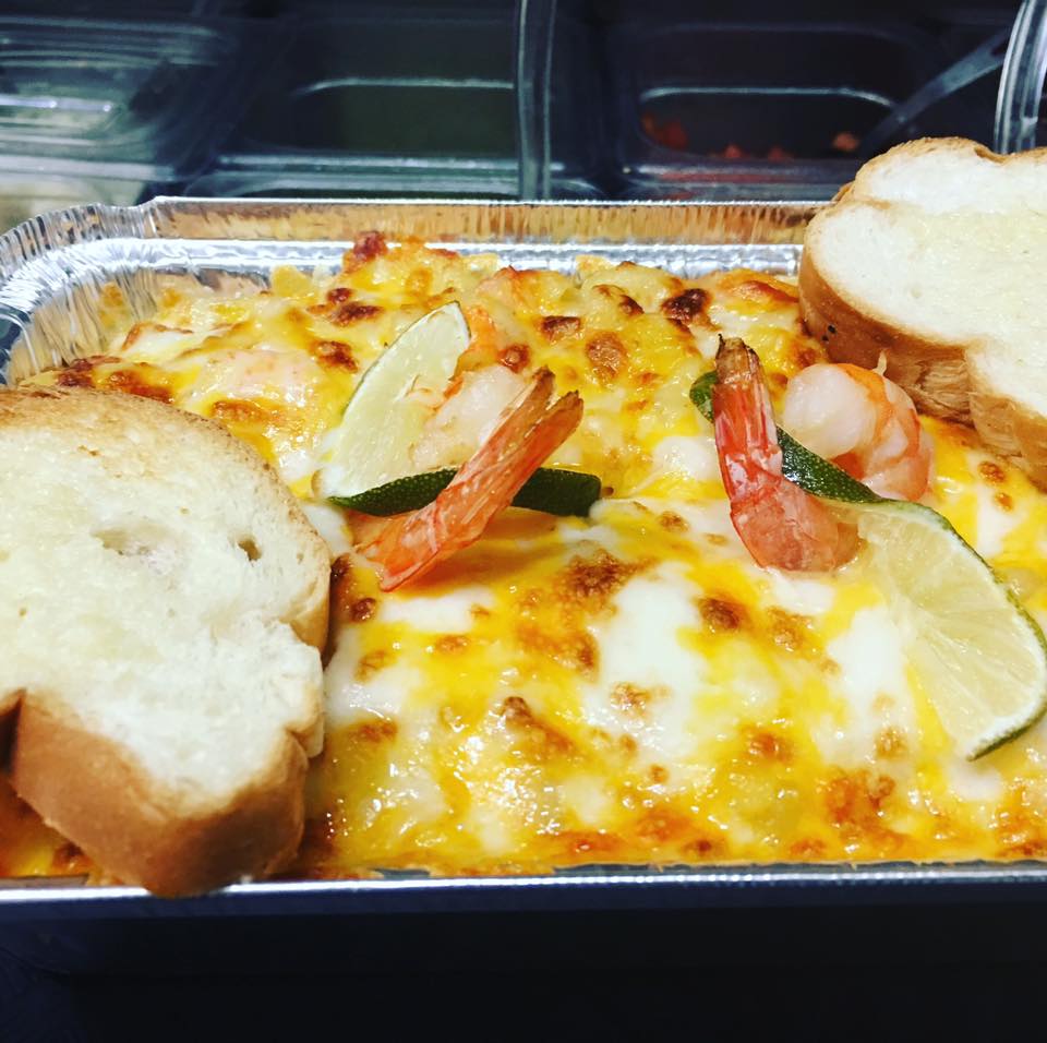Garlic Shrimp Mac