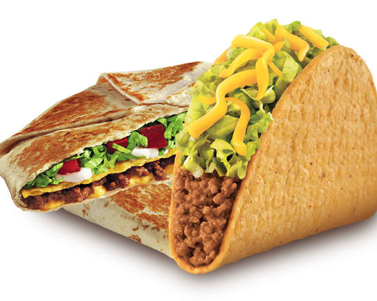 Crunchwrap + Crunchy Taco