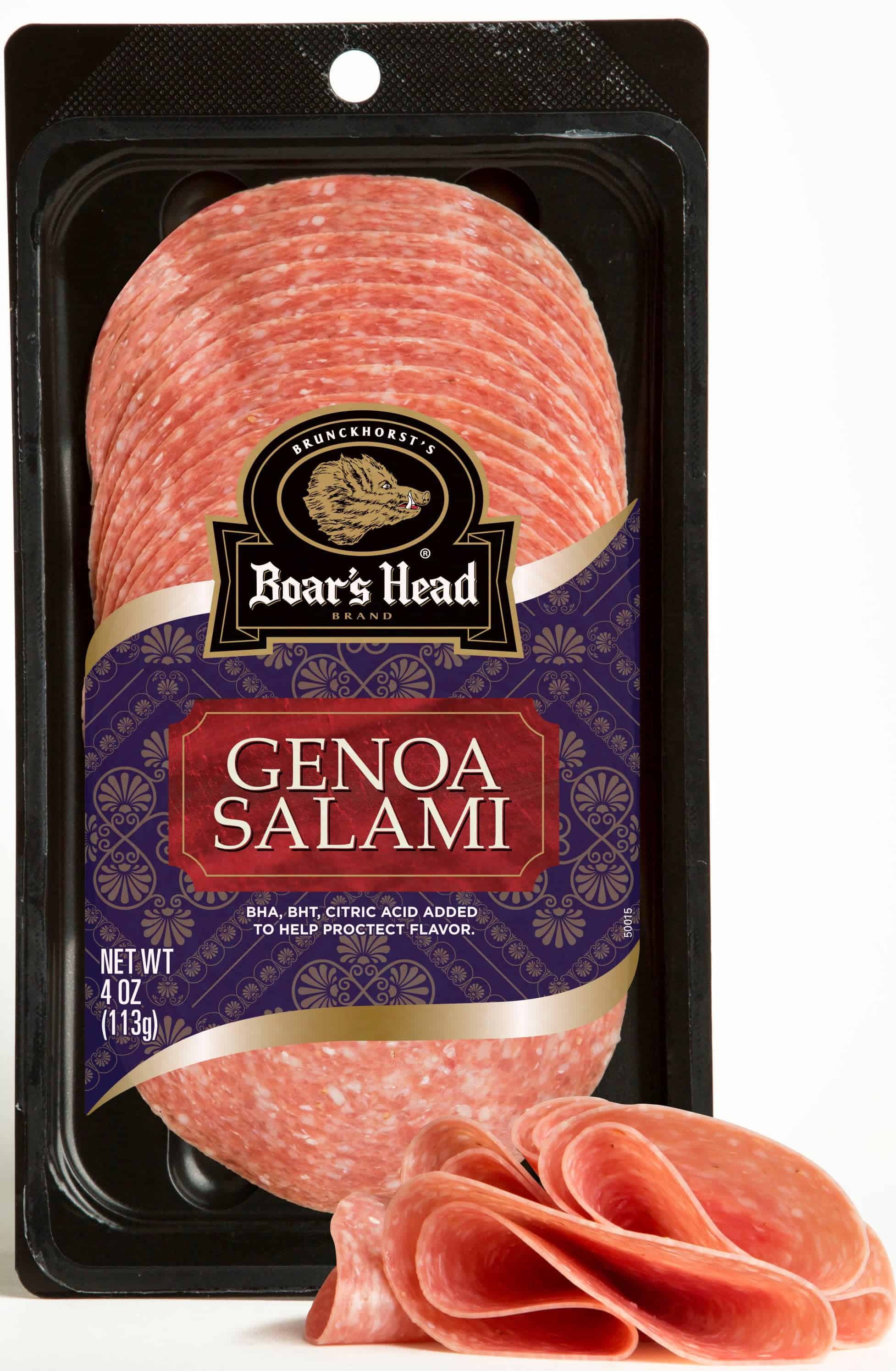 Boar's Head Genoa Salami Pre-Sliced