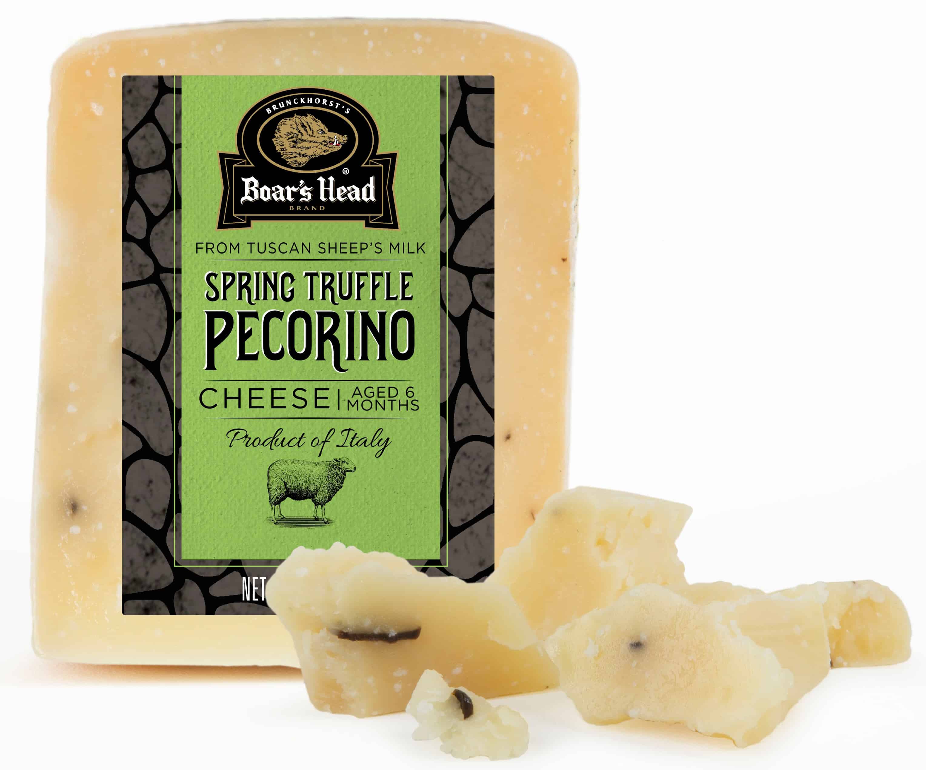 Boar's Head Spring Truffle Pecorino Cheese