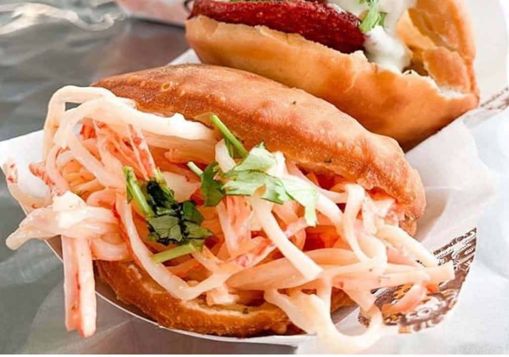 Arepa de Spicy Crab