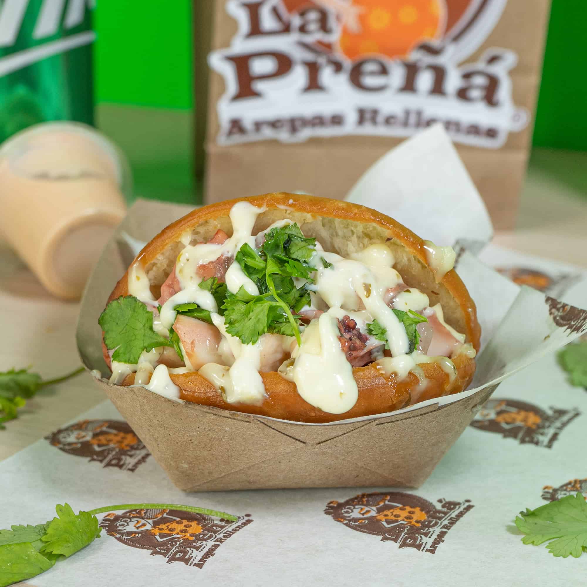 Arepa de Pulpo