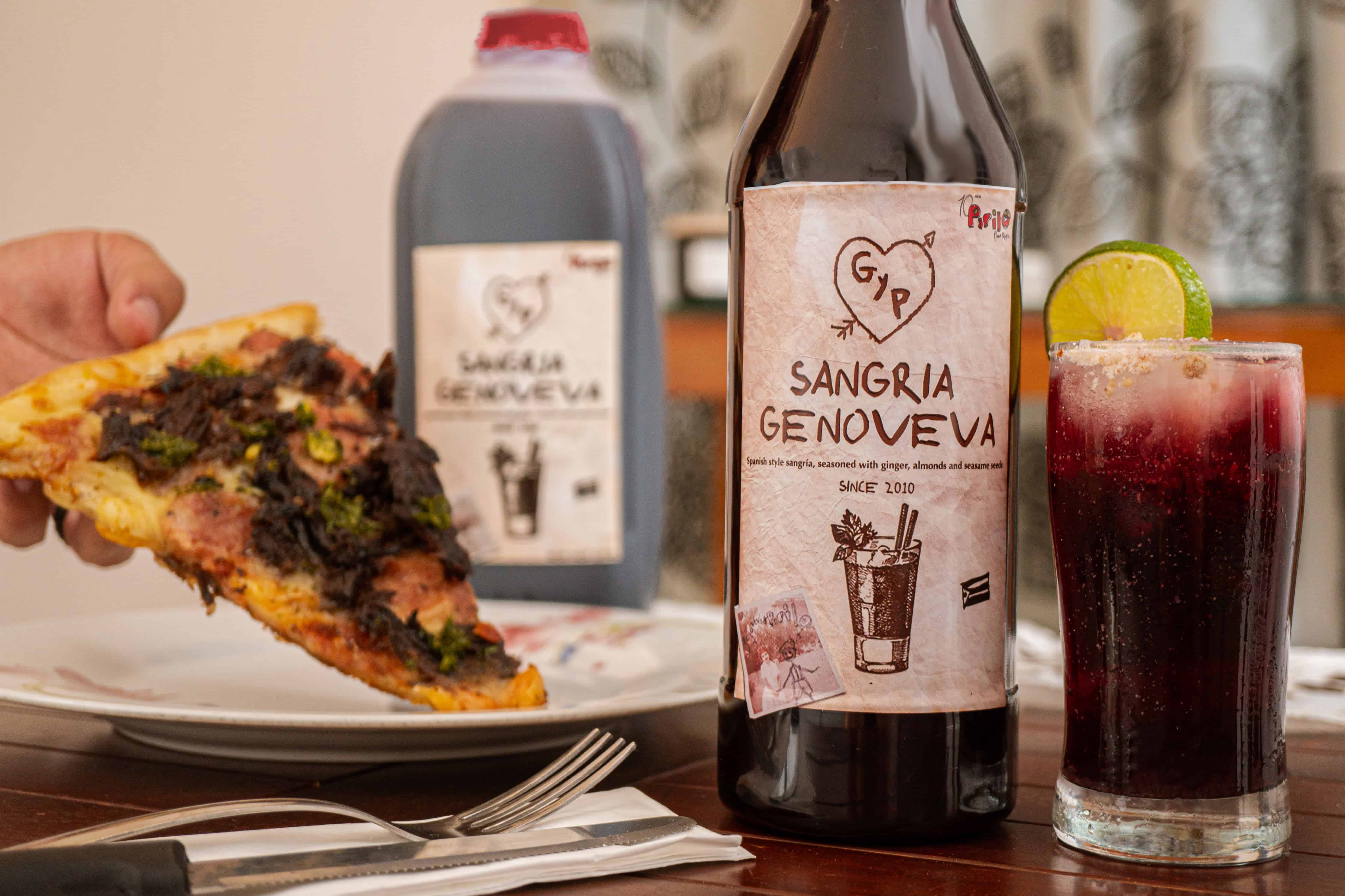 Sangria Genoveva Medio Galón