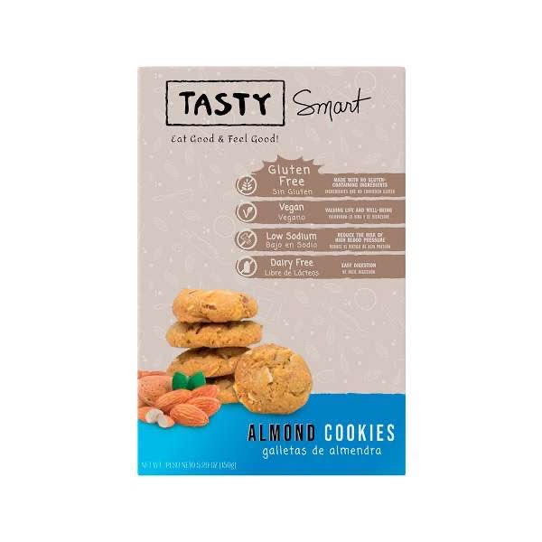 Tasty Smart - Almond Cookies (Bundle 3 cajas)