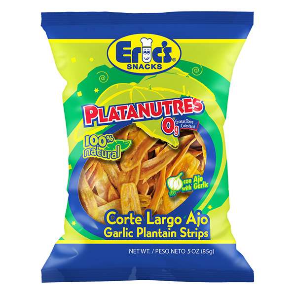 Eric's Snacks - Platanutre Long Strip (Ajo) (3 oz)