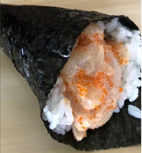 Scallop Hokkaido Spicy Temaki