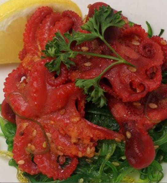 Baby Octopus Salad
