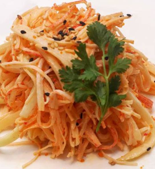 Spicy Crab Cucumber Salad