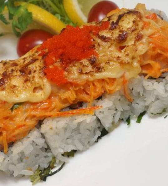 Mount Fuji Volcano Roll