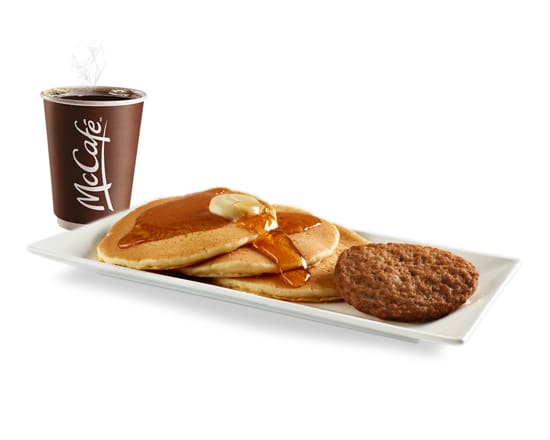 McCombo Hotcakes con Salchicha