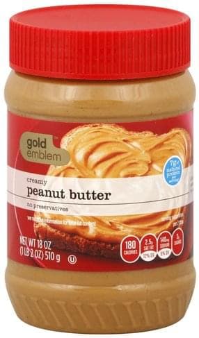 Gold Emblem Creamy Peanut Butter 16oz