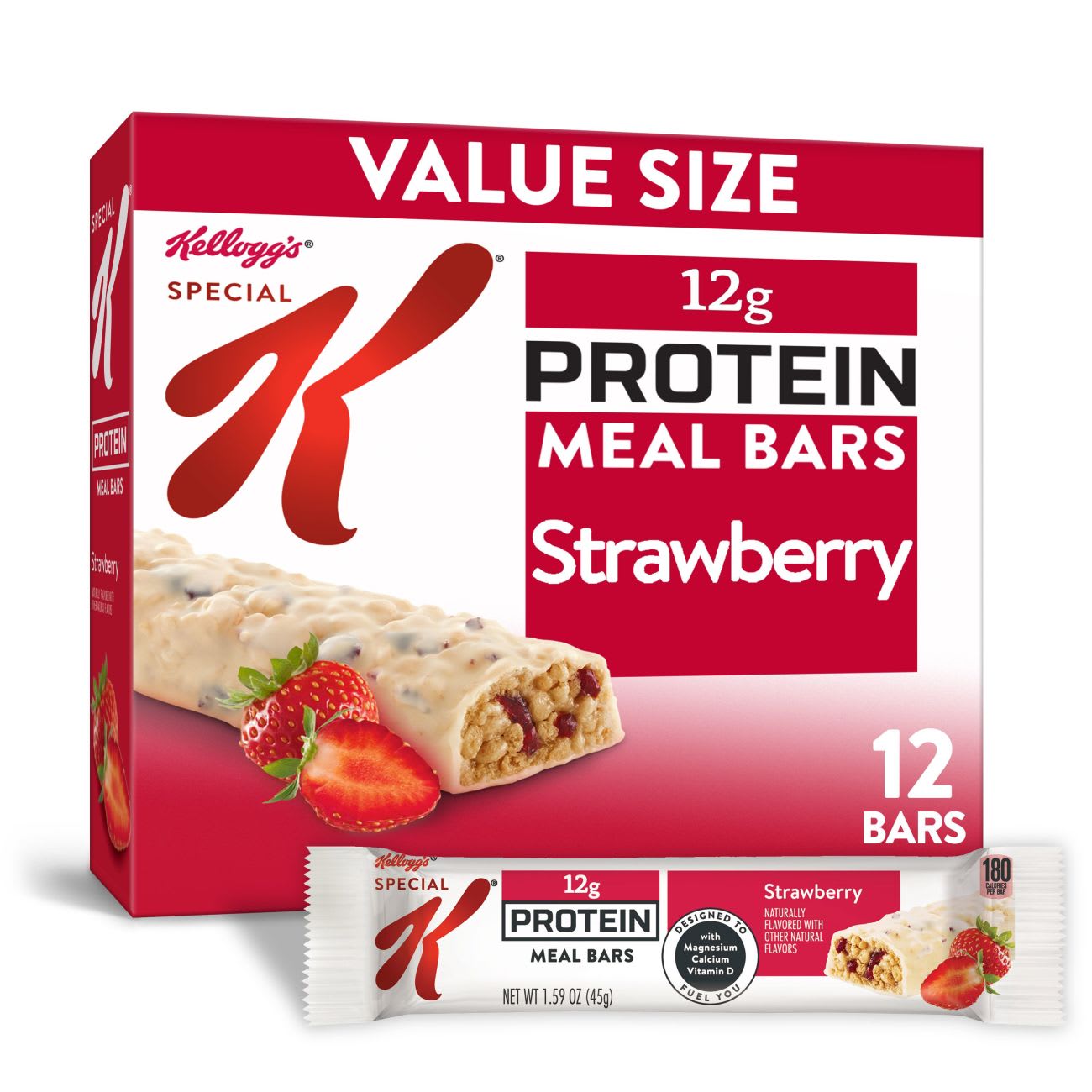 Kellogg's Special K Protein Meal Bars Strawberry 12g Protein (6 Bars)
