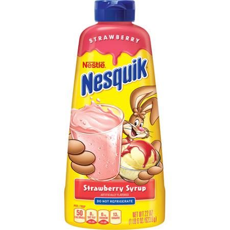 Nesquik Strawberry Syrup 22oz