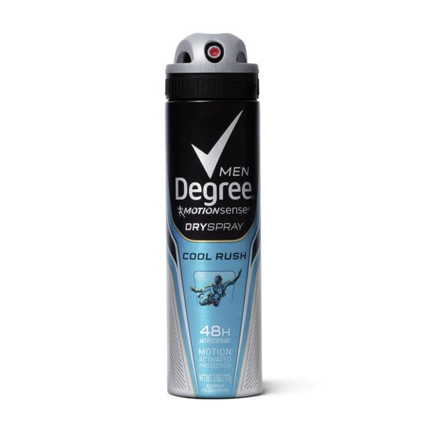 Degree for Men Dry Spray Cool Rush 3.8oz