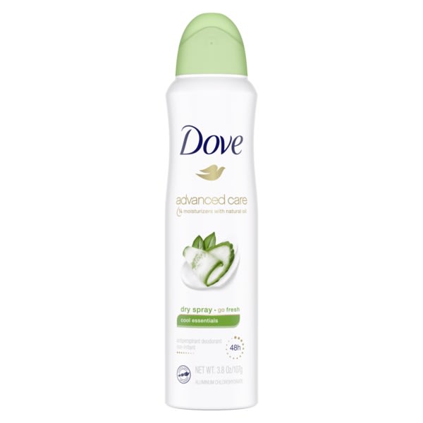 Dove Dry Spray Cool Essentials 3.8oz