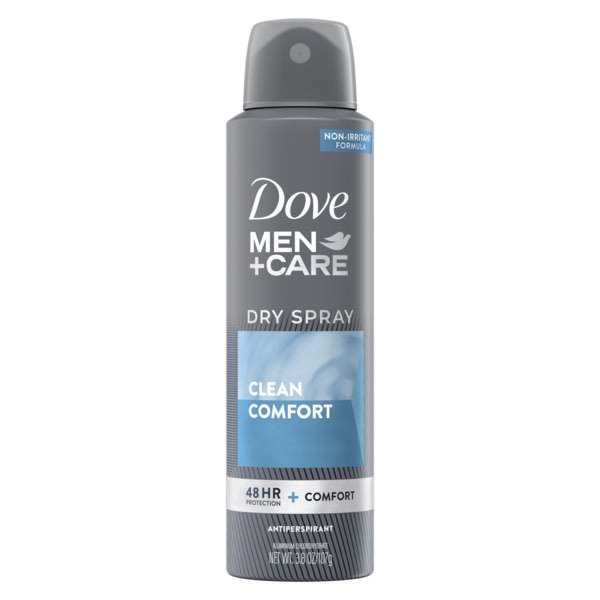 Dove Men Dry Spray Clean Comfort 3.8oz