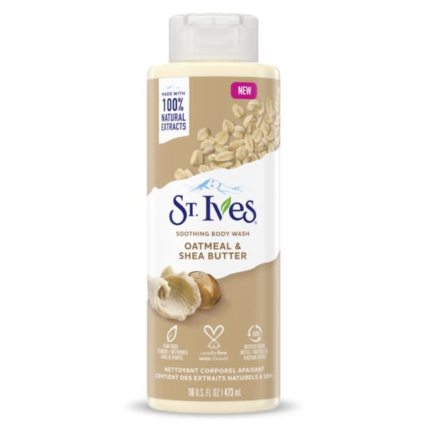 St. Ives Body Wash Oatmeal & Shea Butter 16oz