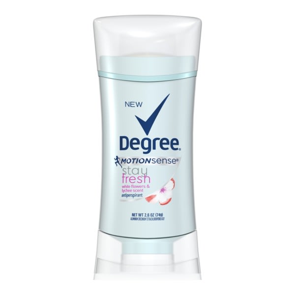 Degree for Women Invisible Solid Motion Sense White Flowers + Lychee 2.6oz