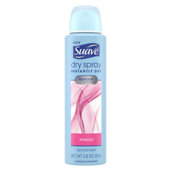 Suave Dry Spray Powder 3.8oz