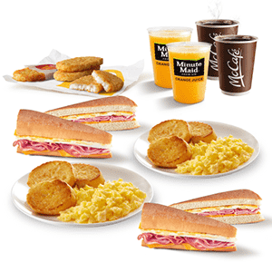 ¡Para 4! Dos Small Breakfast & Dos McCriollos