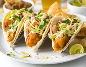 Fish Tacos Crocantes