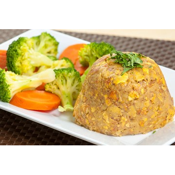 Mofongo Relleno de Vegetales