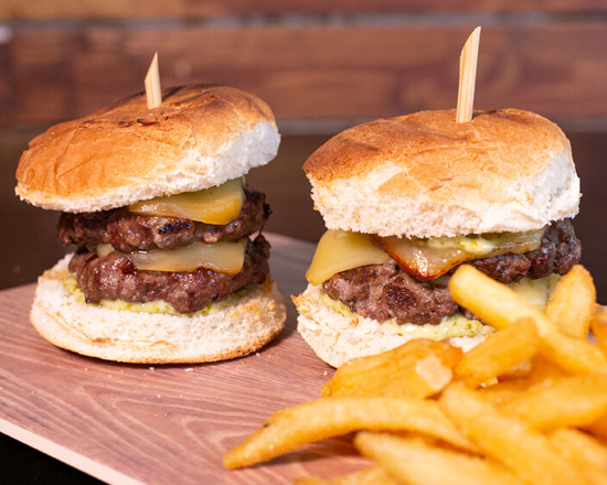 Double Pattie Gouda Sliders