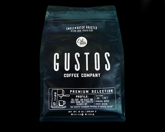 Gustos Coffee Bag 12oz