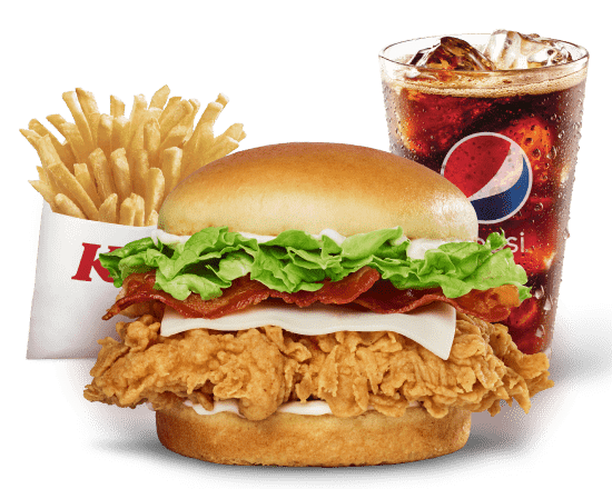 Kentucky Chicken Sandwich Supreme Combo